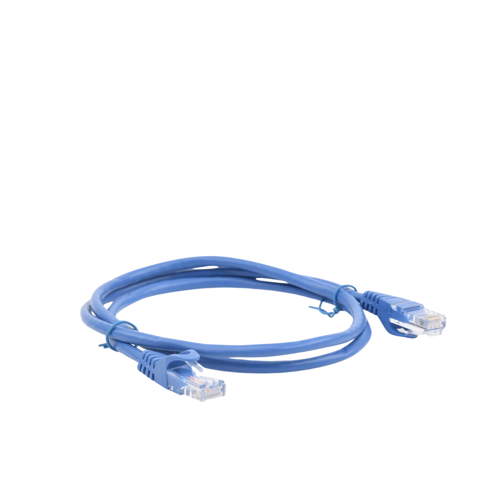 Cable de parcheo UTP Cat5e - 1 m - azul