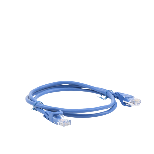 Cable de parcheo UTP Cat5e - 1 m - azul