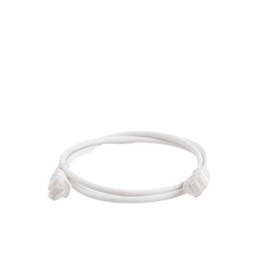 Cable de parcheo UTP Cat5e - 1 m - blanco