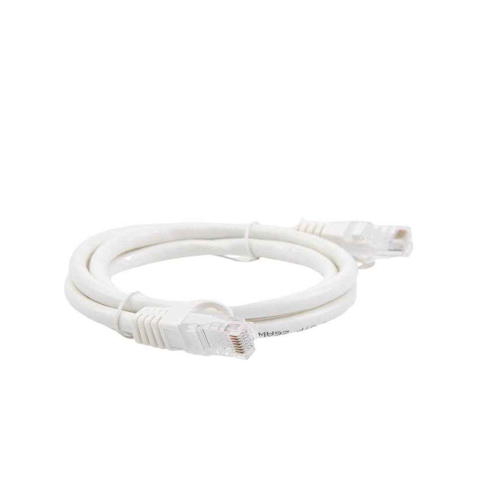 Cable de parcheo UTP Cat6 - 1 m - blanco