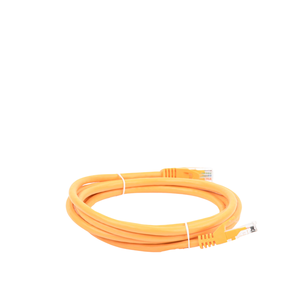 Cable de parcheo UTP Cat6 - 2 m - amarillo