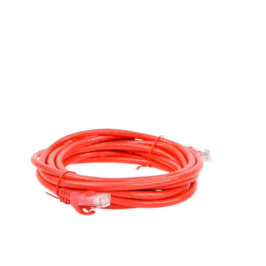 Cable de Parcheo UTP Cat6 - 3.0m. - Rojo
