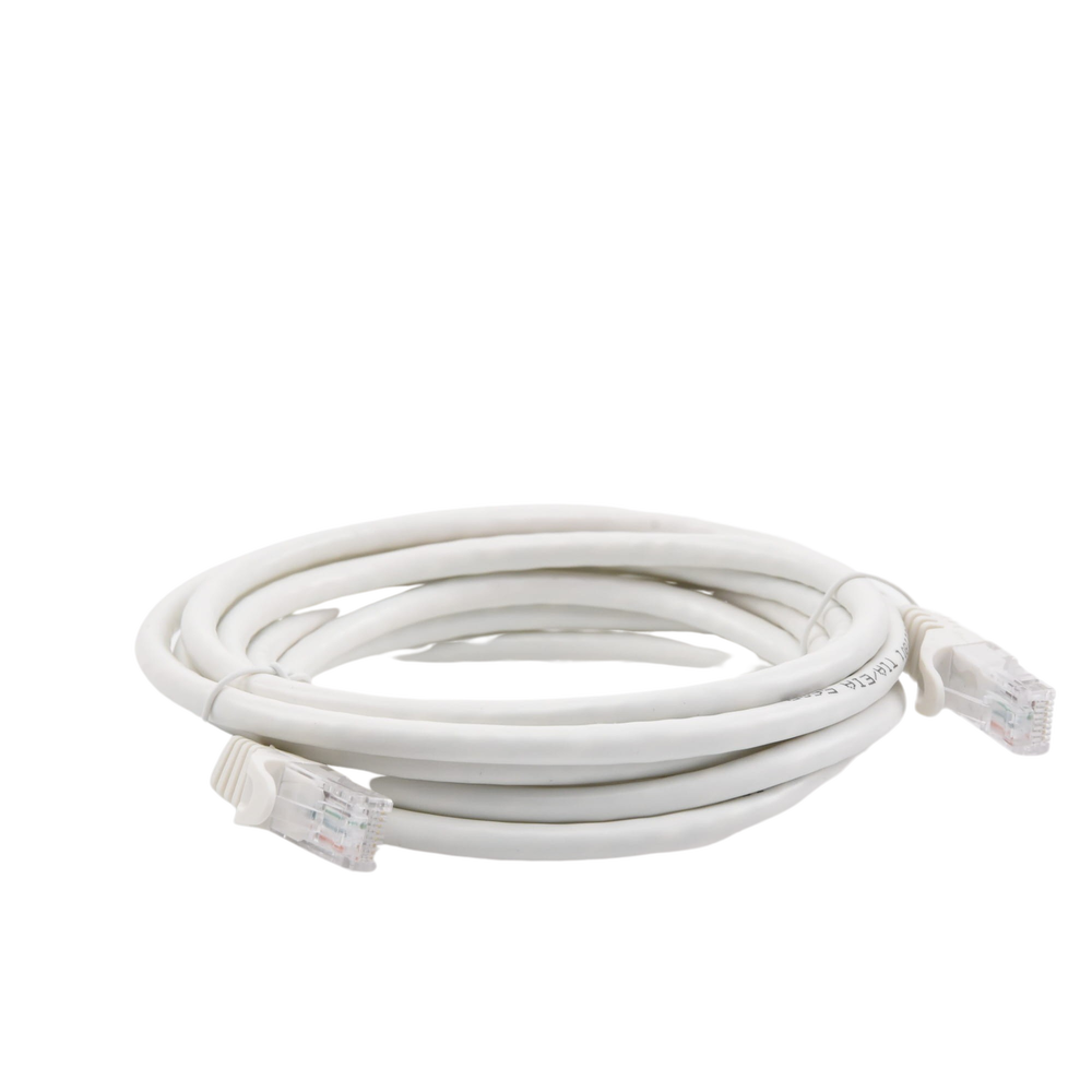 Cable de parcheo UTP Cat6 - 3.0 m - blanco