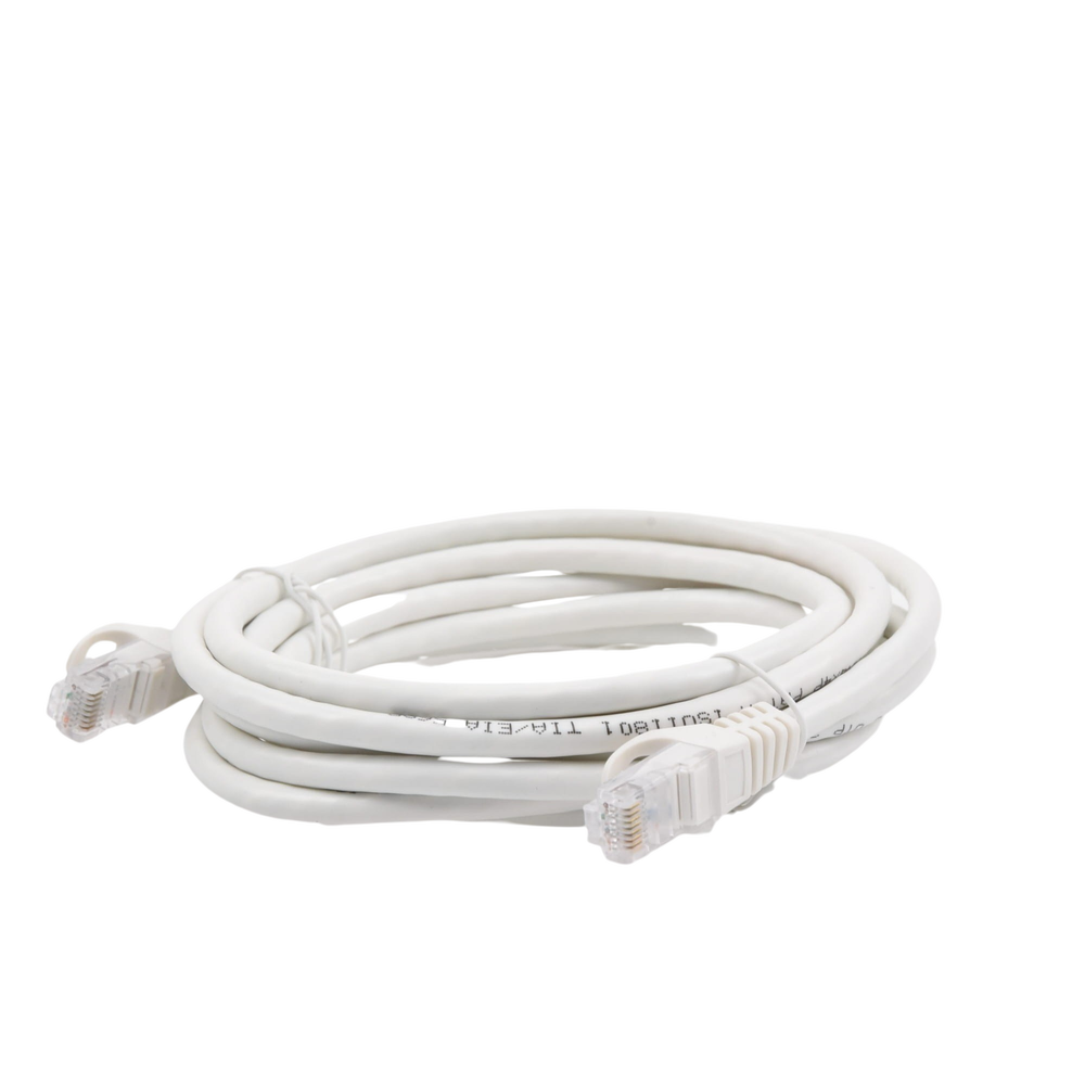 Cable de parcheo UTP Cat6 - 3.0 m - blanco