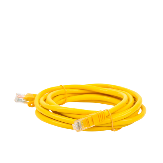 Cable de parcheo UTP Cat6 - 3.0m. - Amarillo