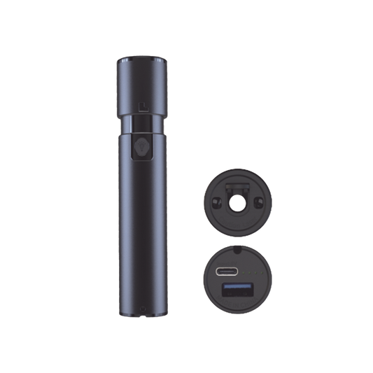 Localizador Visual de Fallos (VFL) / Para conectores SC, FC, ST / Hasta 8-10 km de Distancia / Recargable por puerto USB