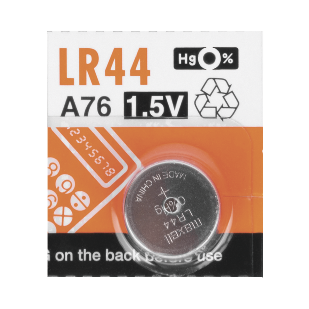 1.5V 110mAh Alkaline Button Cell Battery