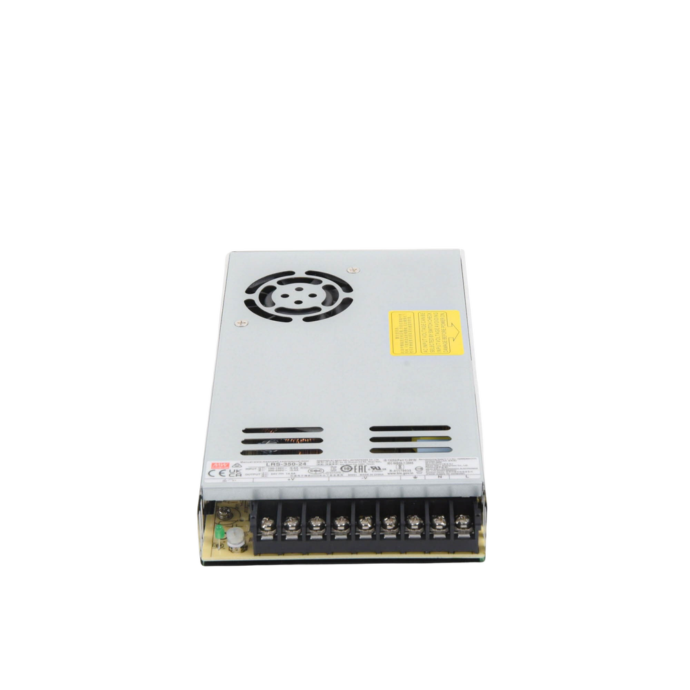 Fuente de Poder Industrial Conmutada 350W de Potencia, 24Vcc, 14.6A