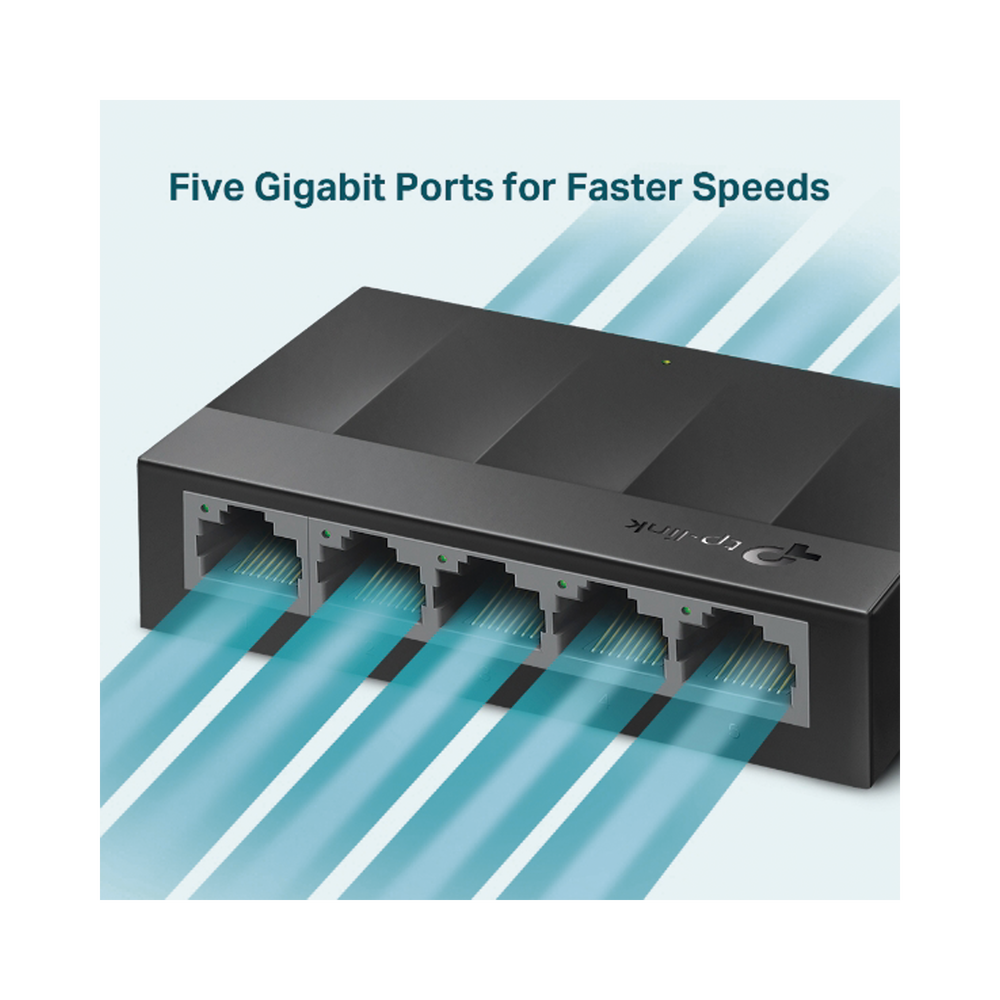5-Port 10/100/1000Mbps Desktop Switch