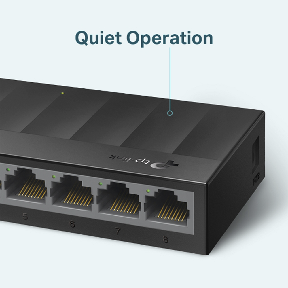 8-port 10/100/1000Mbps desktop switch