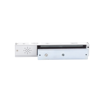 Electroimán 600Lb con Buzzer de alarma de puerta abierta / LED indicador de estado / Sensor de estado de placa/ Libre de