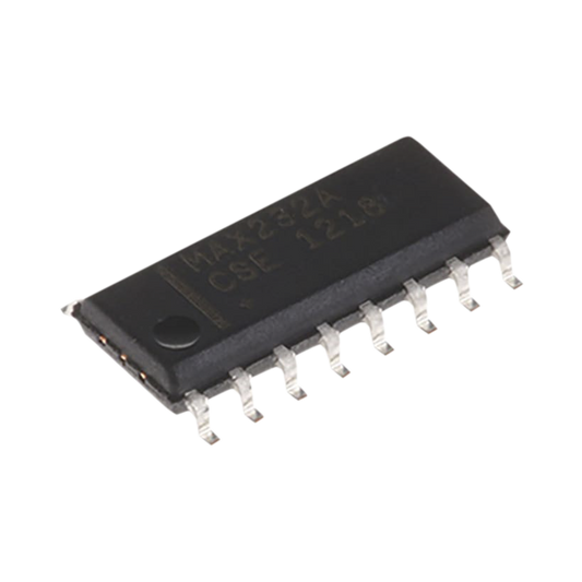 Circuito Integrado 2 Drivers, 2 Receivers, +5Vcd, RS-232, Digital-Análogo, 16-SOIC.