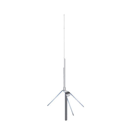 Antena Base VHF, Omnidireccional, Rango de Frecuencia 144 - 174 MHz Vertical Collinear