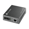Convertidor Multimedia Mono-modo, 1 puerto RJ45 1000 Mbps, conector de fibra SC, hasta 15 Km