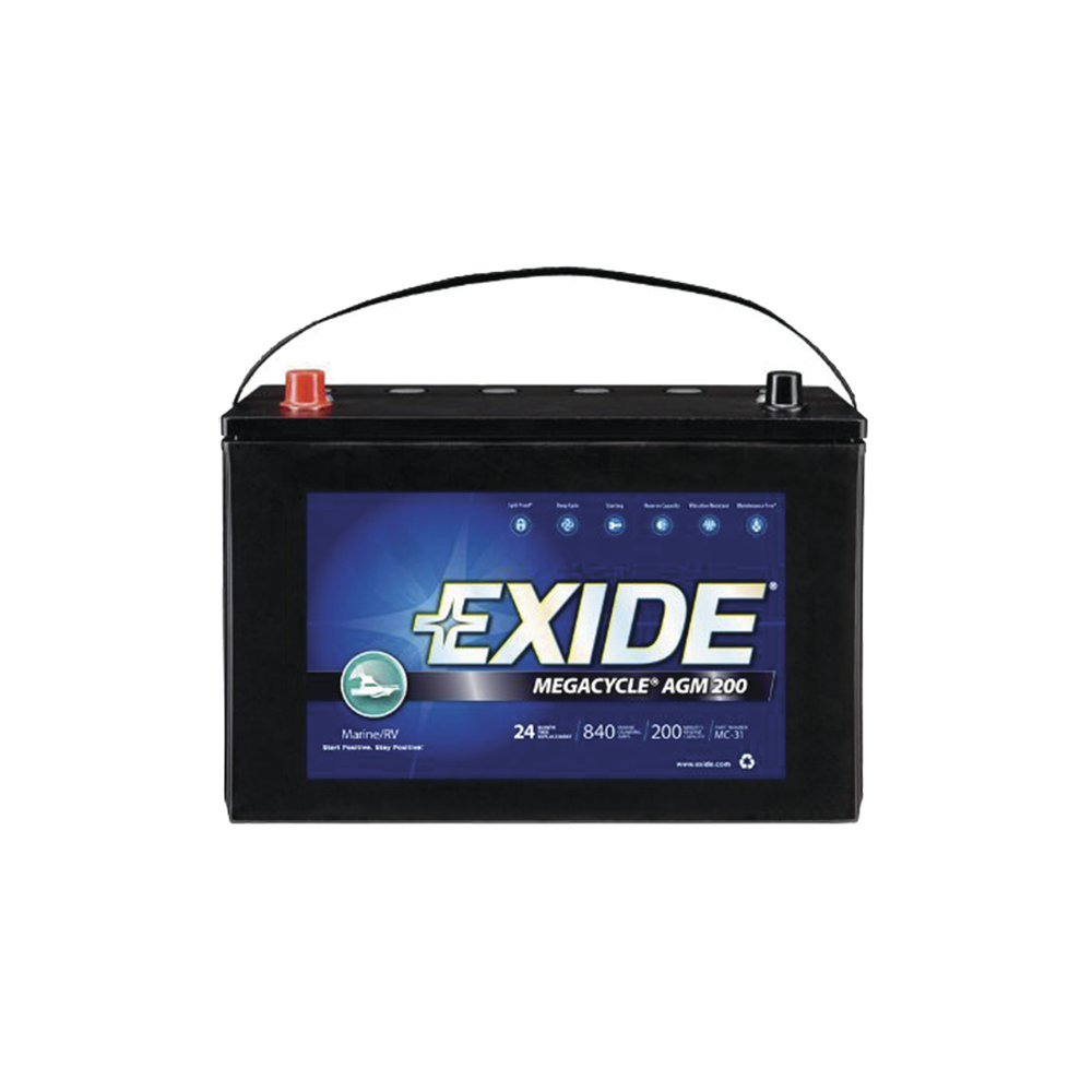 Batería Exide Tecnología de AGM Marina 12 V 100 Ah