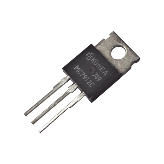Regulador MC7912CT para -12Vcd a 1 Amp. TO-220