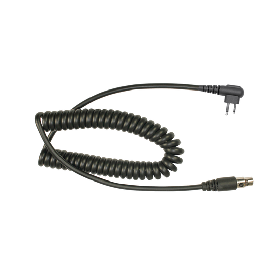 Cable para auricular HDS-EMB con atenuación de ruido para radios Motorola GP-300, SP-50, P-1225, PRO-3150, MAG ONE, DEP-450, EP-450, EP-350 y Hytera TC-500/ 518/ 600/ 610/ 620/ 700/ 1600/ 700EX. 