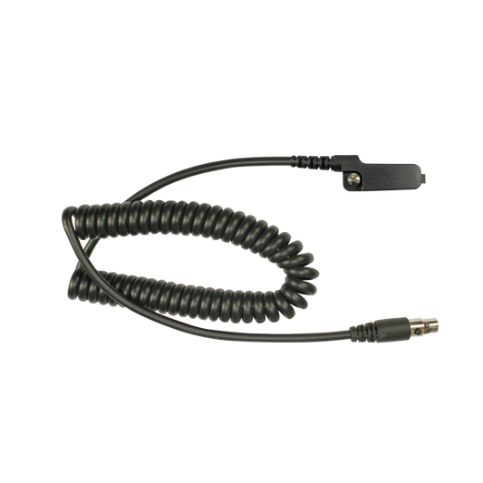Cable para auricular HDS-EMB con atenuación de ruido para radios Kenwood series 80/ 90/ 140/ 180/ NX200/ 300/ 410 . Compatible con VOX de la serie 180 y NX200
