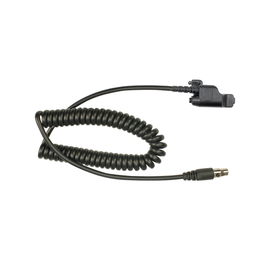 Cable resistente al fuego (UL-914), para auricular HDS-EMB con atenuación de ruido para radios Motorola XTS3000, ASTRO, HT-1000, MTX-8000/ 838/ 9000, GP-9000, XTS-5000, GP-1200.