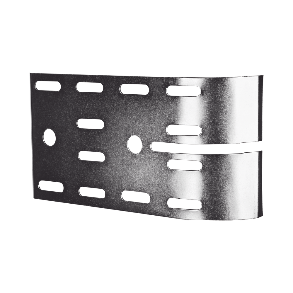 Bajada para cable ranurada 95 x 190 mm con acabado Electro Zinc