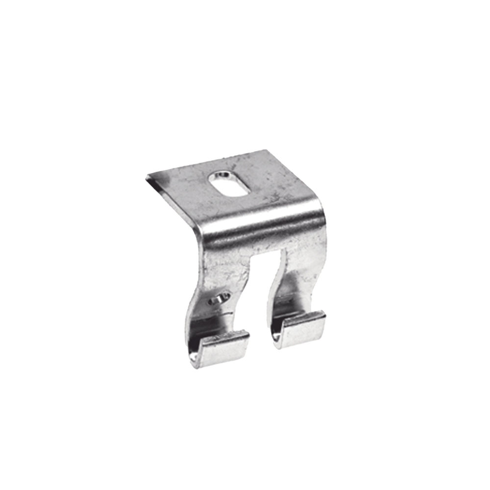 Grapa de suspensión para anchos de 50 mm, con acabado Electro Zinc