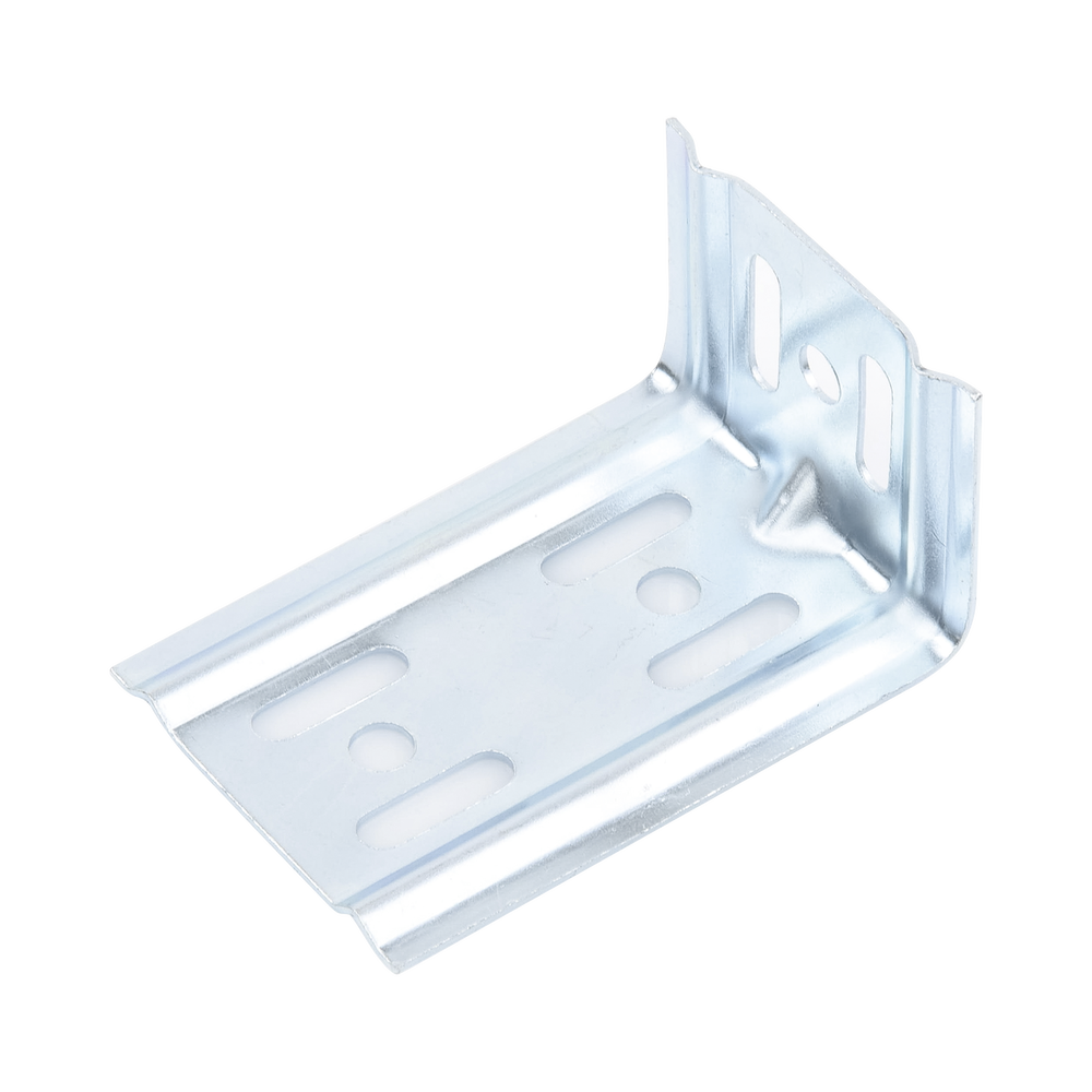 Ménsula económica, para montaje en pared, para anchos de charola de 100mm, con acabado Electro Zinc