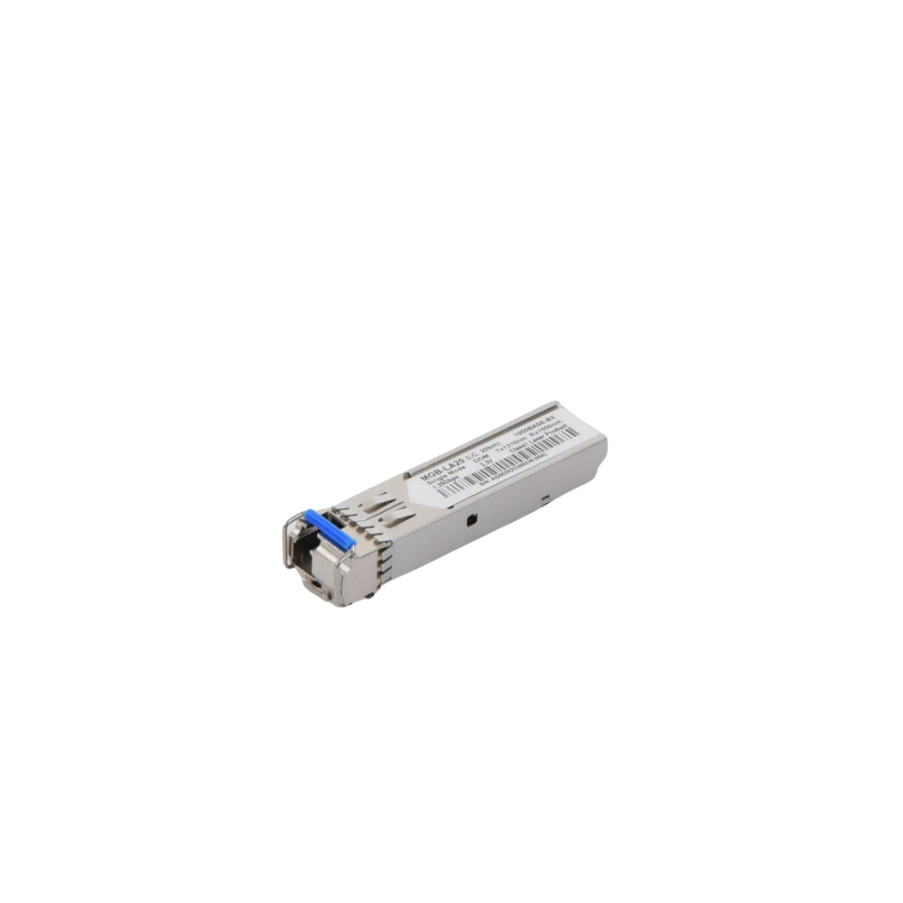 1G SFP mini-Gbic WDM transceiver LC TX:1310nm RX:1550 for 20km single-mode fiber (Requires MGB-LB20)