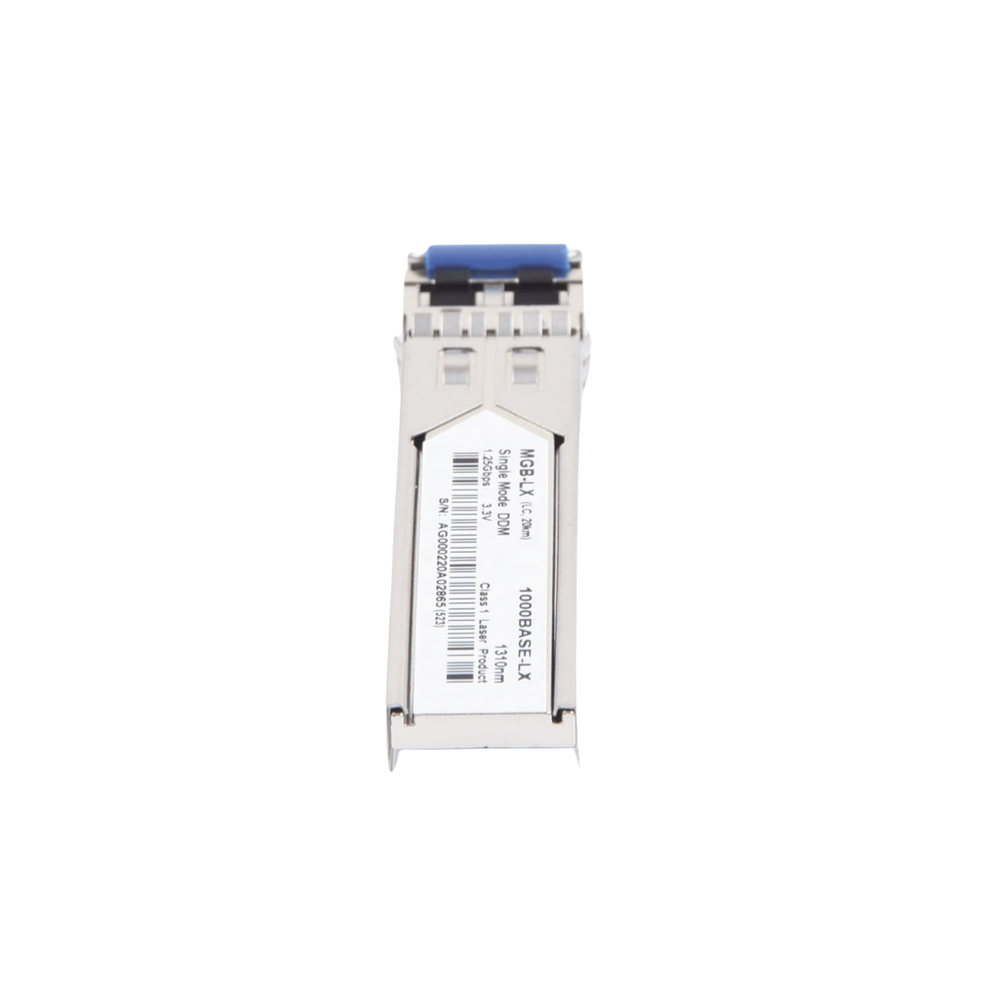 (MGB-LX V1) Transceptor Mini-GBIC SFP 1000Base-LX para Monomodo, Doble LC/UPC, Longitud de Onda 1310nm