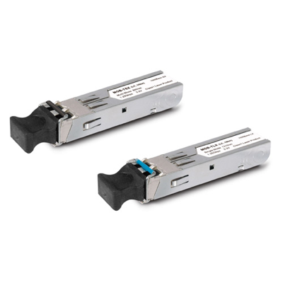 Módulo mini-GBIC MGB-TLB120 con puerto SFP 1000 BASE-BX (WDM, TX:1550 nm) – 120 km (-40 ~ 75 °C)