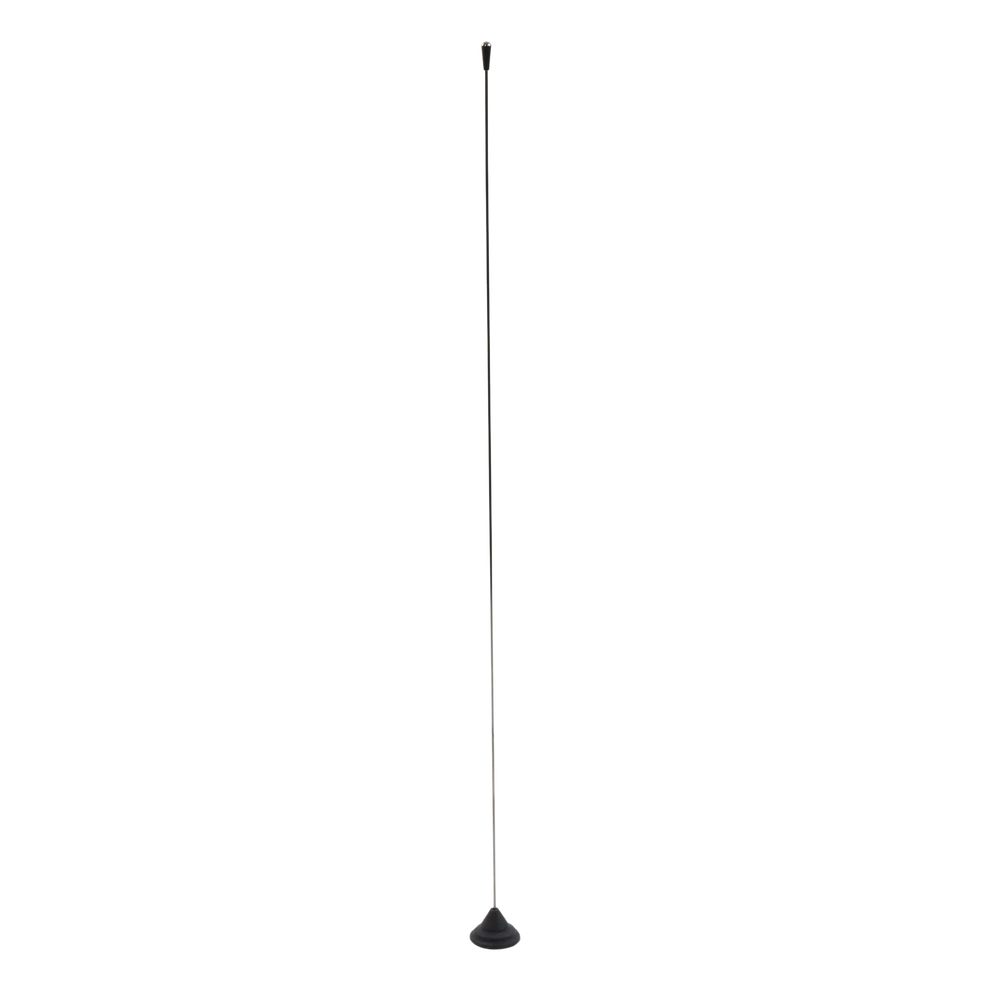 Antena Móvil VHF Con Tuerca Cromada, Rango de Frecuencia 152 - 162 MHz
