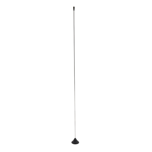 Antena Móvil VHF Con Tuerca Cromada, Rango de Frecuencia 152 - 162 MHz