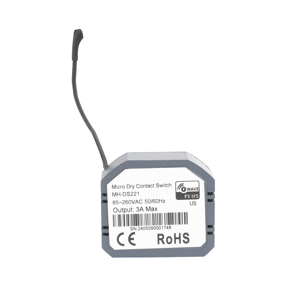 ZWAVE MICRO SWITCH INTERRUPTOR NC / NO /COM