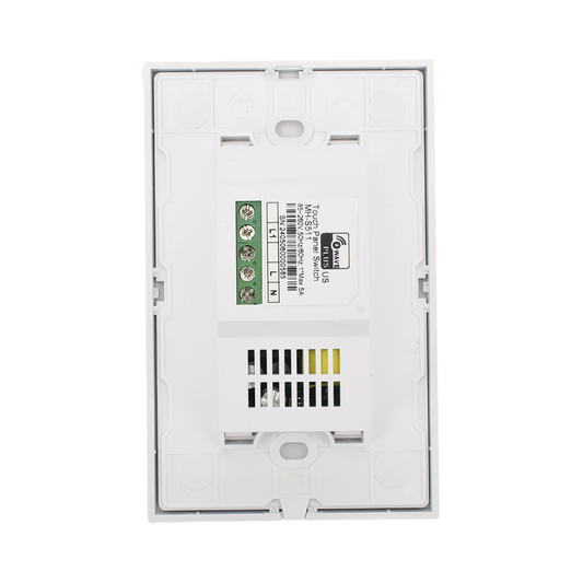INTERRUPTOR ZWAVE DE PANEL TÁCTIL 2 BOTONES