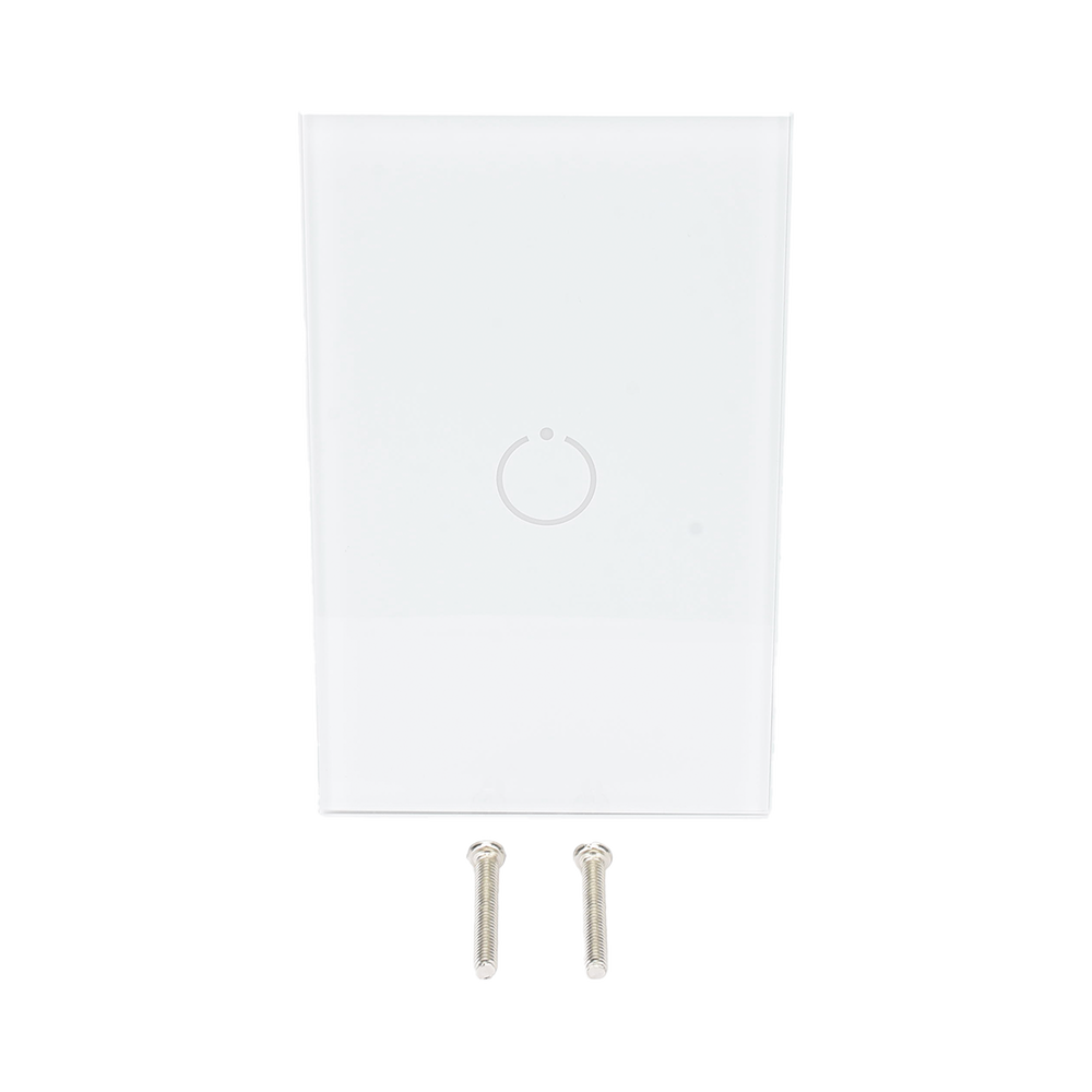 INTERRUPTOR ZWAVE DE PANEL TÁCTIL 2 BOTONES