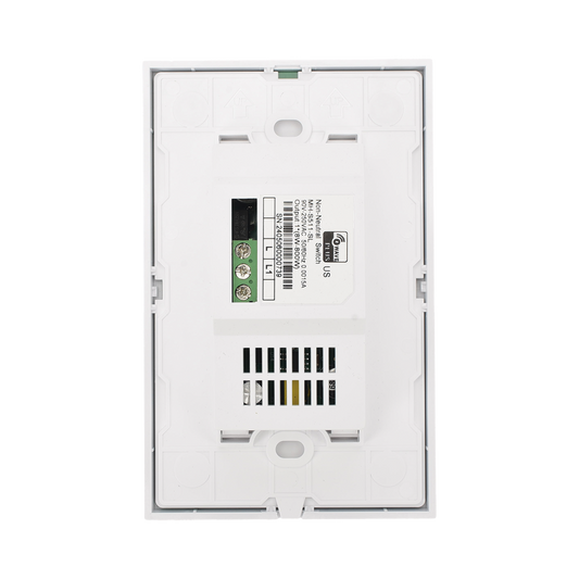 ZWAVE INTERRUPTOR DE PANEL TÁCTIL 2 BOTONES NO CABLE NEUTRO