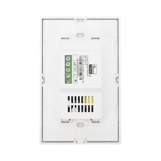INTERRUPTOR ZWAVE DE PANEL TÁCTIL 2 BOTONES