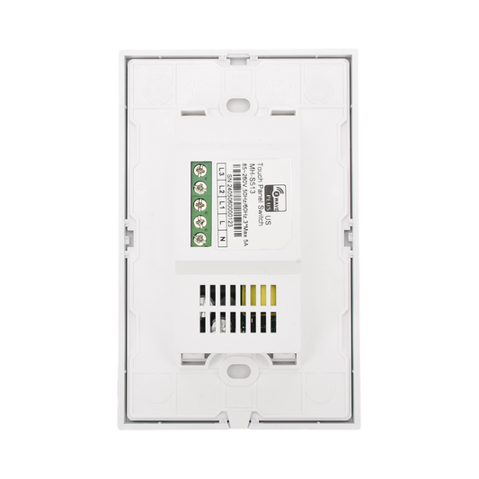 INTERRUPTOR ZWAVE DE PANEL TÁCTIL 3 BOTONES