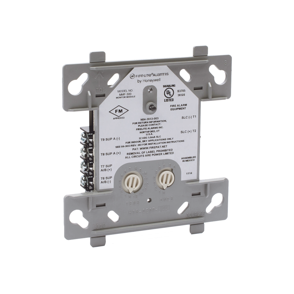 Addressable Monitor Module / Allows Adding Conventional Sensors to the Panel / Class A and B Wiring / Compatible only with Fire-Lite Addressable Panels