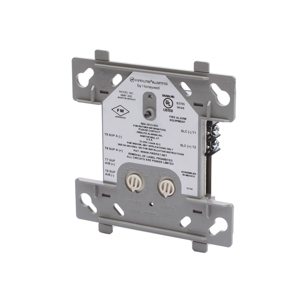 Addressable Monitor Module / Allows Adding Conventional Sensors to the Panel / Class A and B Wiring / Compatible only with Fire-Lite Addressable Panels