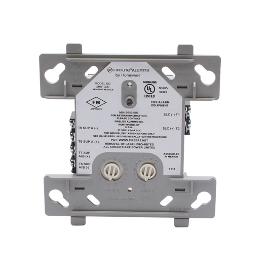 Módulo Monitor Direccionable / Permite Agregar Sensores Convencionales al Panel / Cableado Clase A y B / Compatible sólo con Paneles Direccionables Fire-Lite