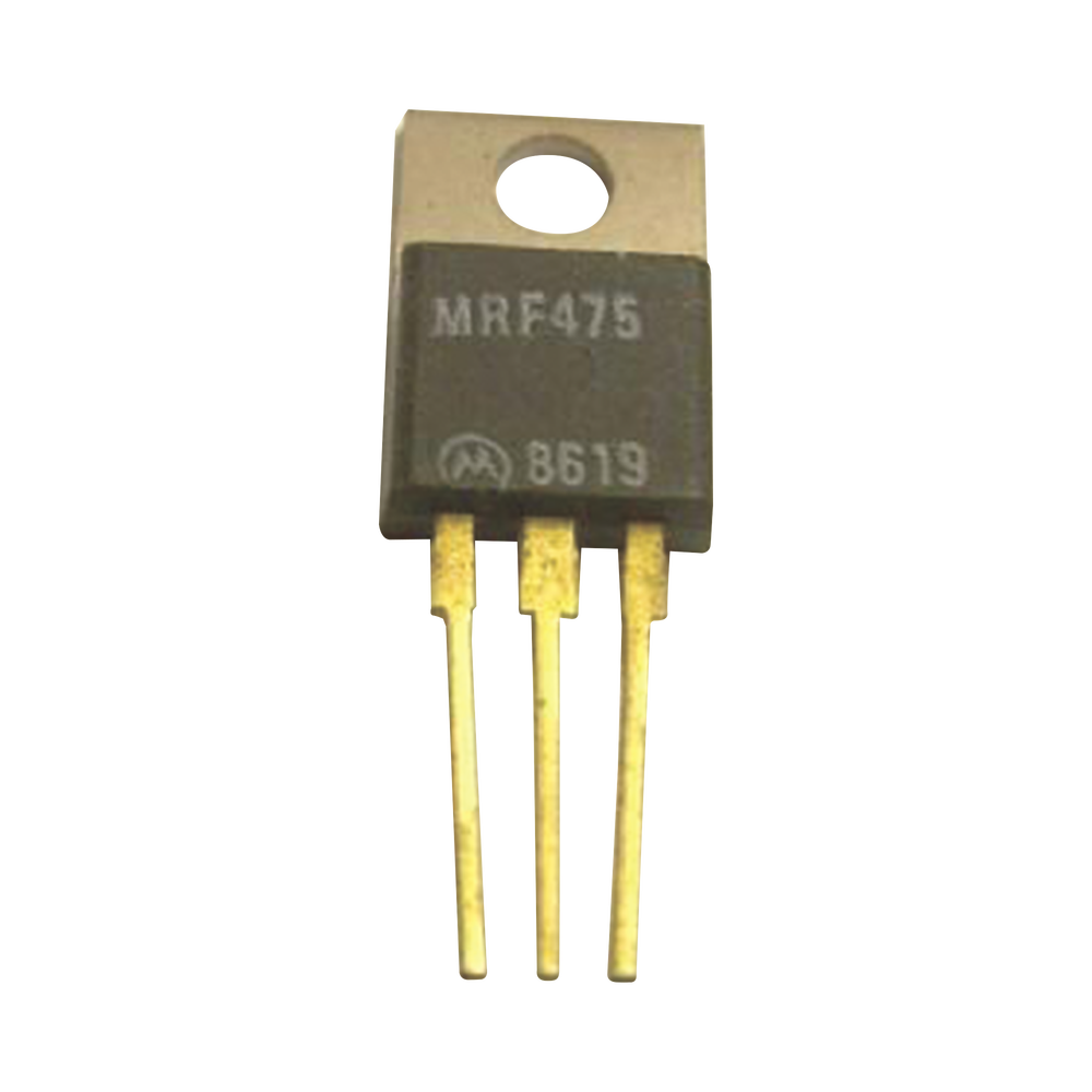 Transistor NPN de Potencia RF, Silicio de 30 MHz, 13.6 Vcd, 4.0 Amp. 10 Watt, TO-220AB.