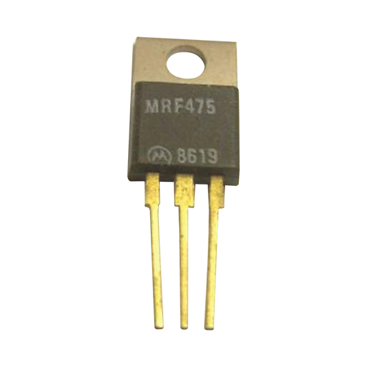 Transistor NPN de Potencia RF, Silicio de 30 MHz, 13.6 Vcd, 4.0 Amp. 10 Watt, TO-220AB.