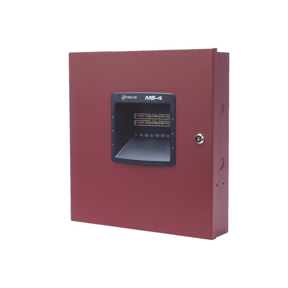 Conventional Fire Detection Panel / 4 Zones / 2 NACs / No Programming Required