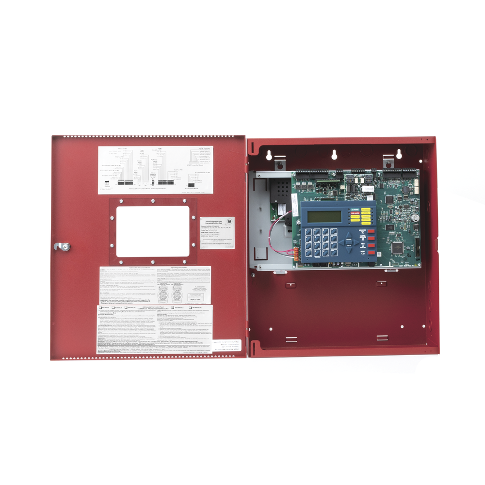 Addressable Fire Detection Panel | 318 Points Expandable to 636 Points | Includes Communicator