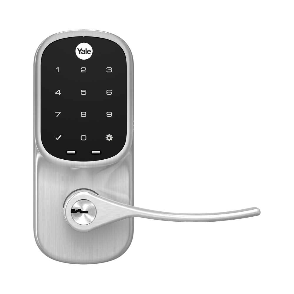 Cerradura Autónoma YRL226 con Teclado Táctil y Manija /Smarphone Control Opcional/ Para puertas de 35 mm a 45 mm de espesor.