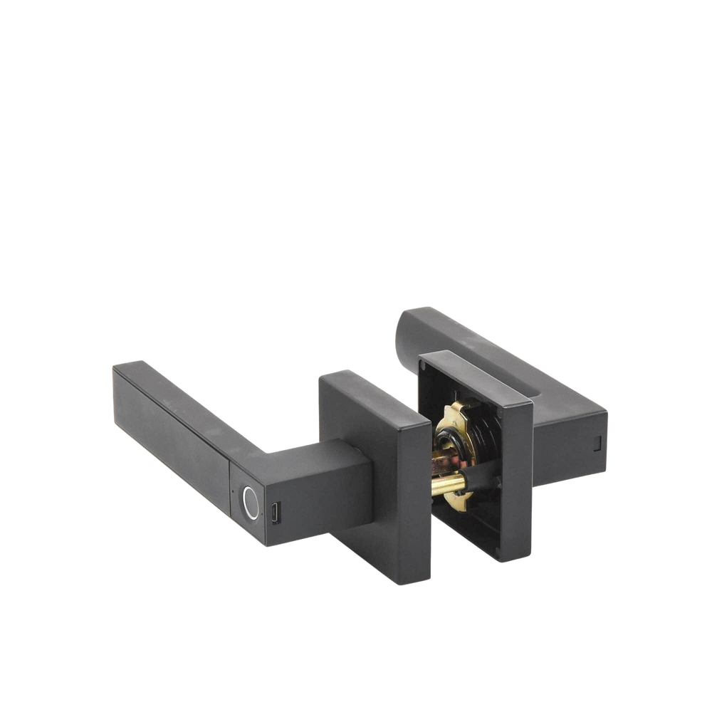 Castelli Biometric Handle/ Black Finish / 30 users / For Left or Right Doors 60-70mm
