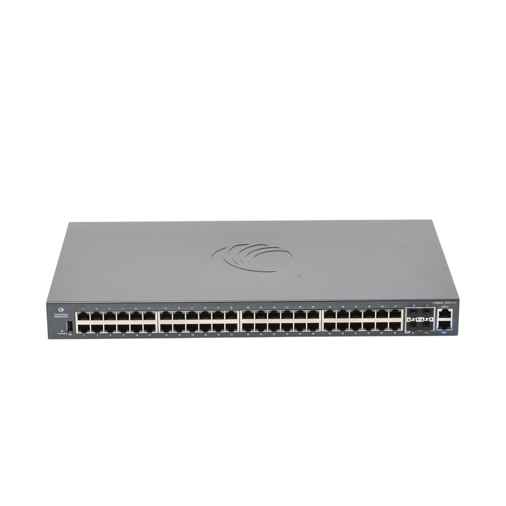 Switch cnMatrix EX2052  de 48 puertos Gigabit Ethernet y 4 SFP+, Capa 3,  gestión en la nube
