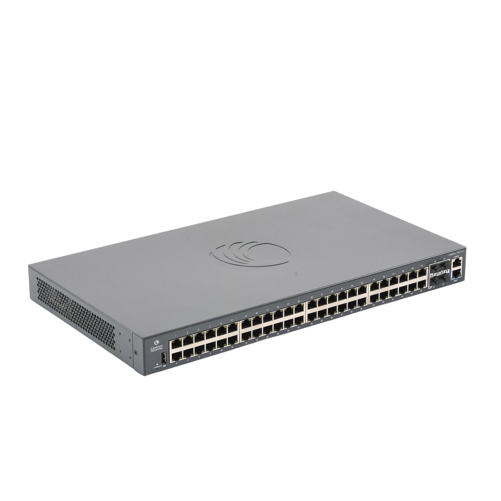 Switch cnMatrix EX2052  de 48 puertos Gigabit Ethernet y 4 SFP+, Capa 3,  gestión en la nube