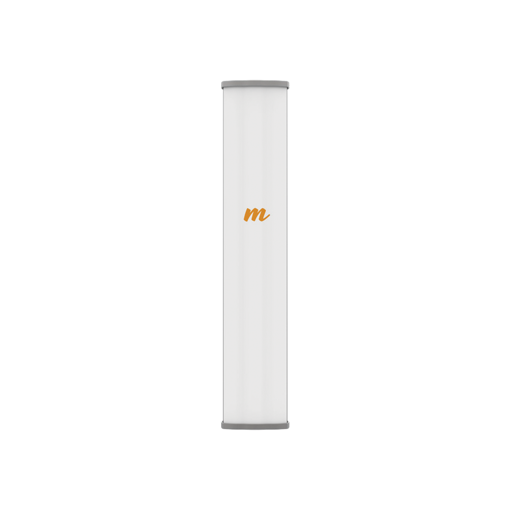 Antena Sectorial MIMO 4X4 de 45 º,  4.9 - 6.4 GHz, IP55, Ganancia de 22 dBi, 4 Conectores N-hembra, Montaje y Jumper tipo N incluido.