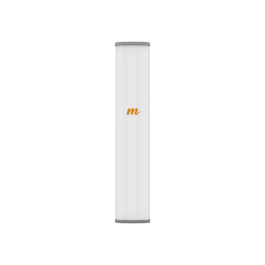 Antena Sectorial MIMO 4X4 de 45 º,  4.9 - 6.4 GHz, IP55, Ganancia de 22 dBi, 4 Conectores N-hembra, Montaje y Jumper tipo N incluido.